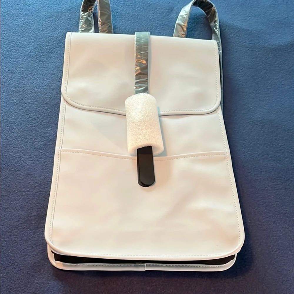 Rains Sky blue waterproof backpack